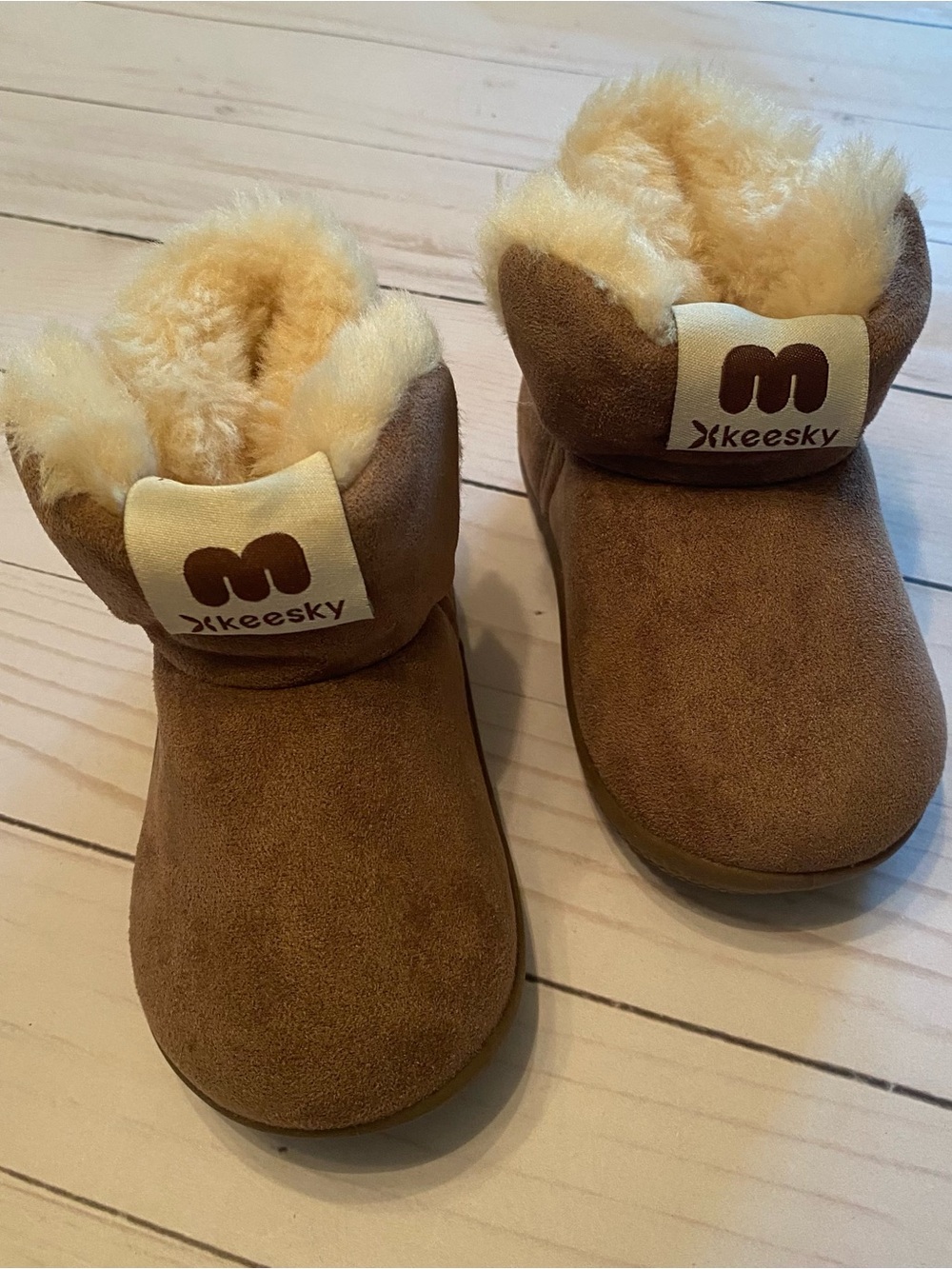 KEESKY Toddler Winter Booties Size 2